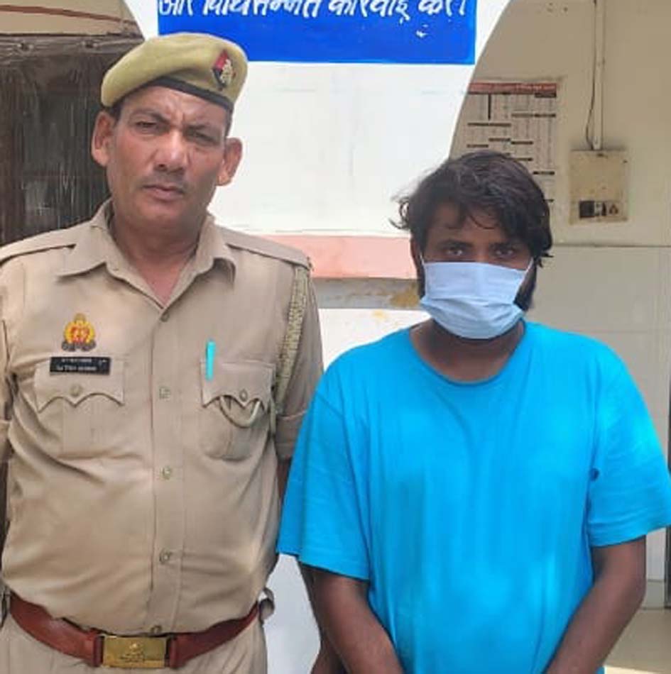25000 के इनामी दुष्कर्म आरोपी को मुंबई एयरपोर्ट से सहारनपुर पुलिस ने दबोचा