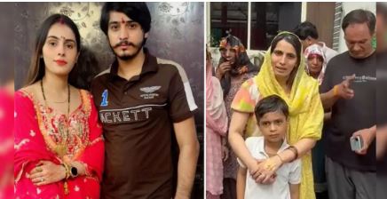 नोएडा में जिंदा जलकर मृत निक्की के घर राज्य महिला आयोग की सदस्य की टीम ने की मुलाकात, मां-बहन बेहोश