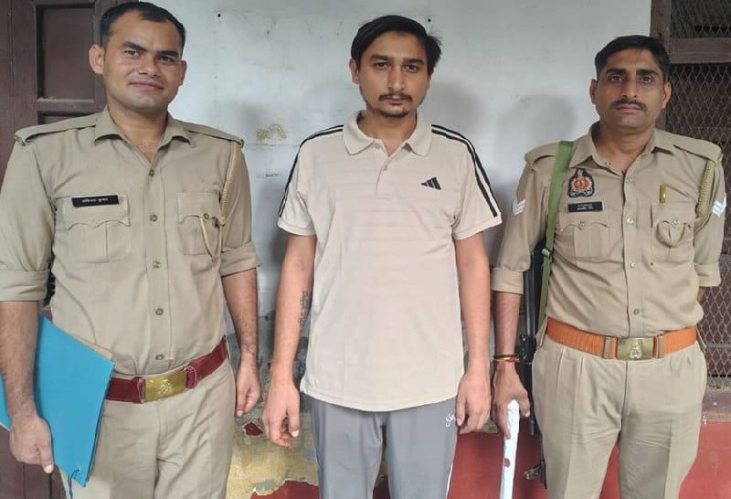 मेरठ में दुष्कर्म का आरोपी गिरफ्तार, पुलिस ने किठौर तिराहा से पकड़ा