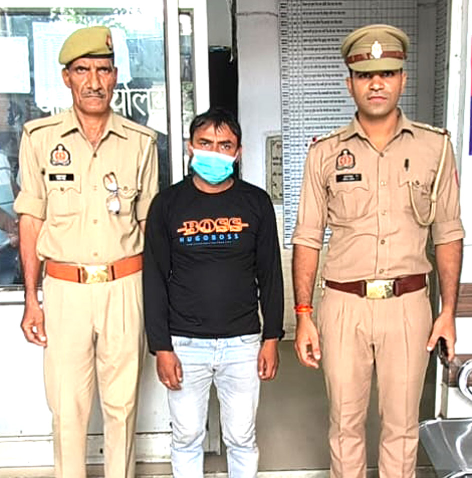 सहारनपुर: कोतवाली देहात पुलिस ने शातिर चोर को किया गिरफ्तार, चोरी का सामान बरामद