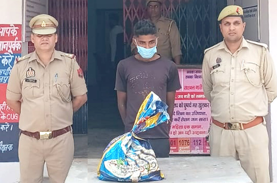 सहारनपुर: सरसावा पुलिस ने ट्यूबवेल से केबल चोरी करने वाले शातिर चोर को किया गिरफ्तार