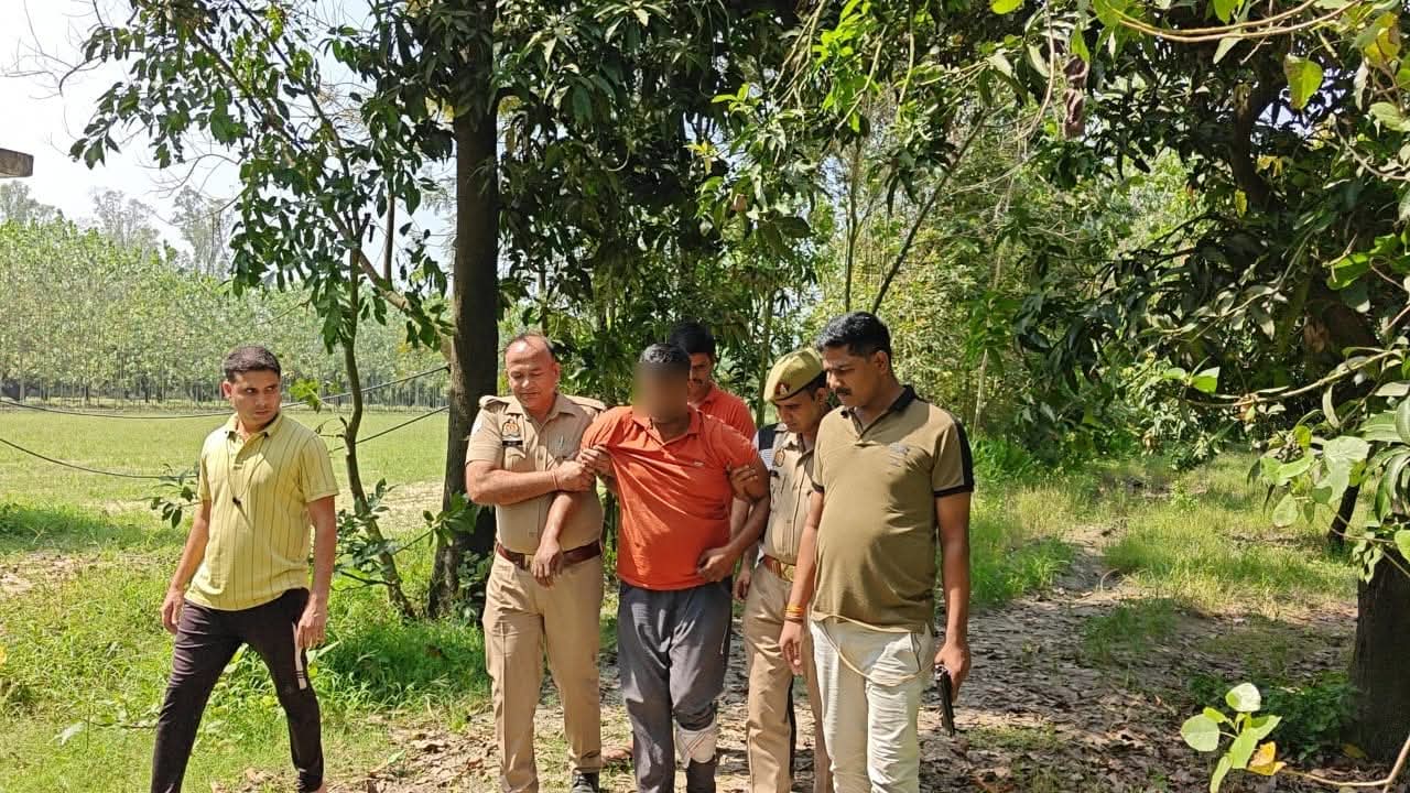 सहारनपुर पुलिस मुठभेड़ में गोली लगने से घायल गोकश परवेज उर्फ बिल्ला गिरफ्तार