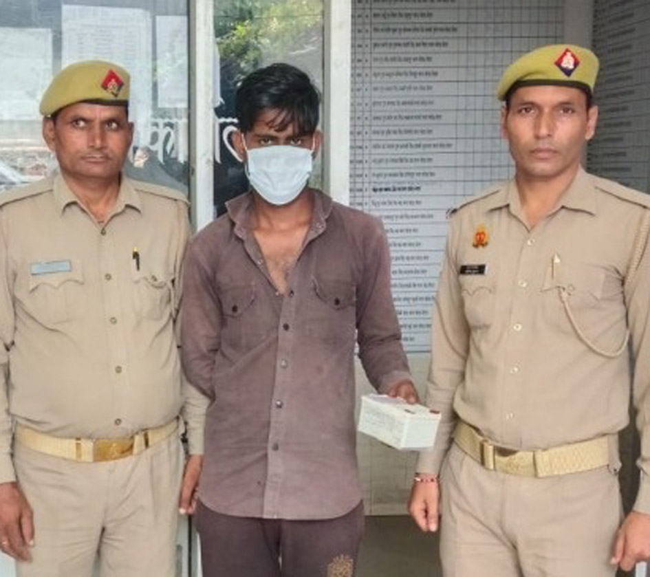 सहारनपुर: देहात पुलिस ने शातिर चोर को नगदी और रेहड़े सहित किया गिरफ्तार