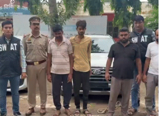 गाजियाबाद में हाईटेक अंतरराज्यीय वाहन चोर गैंग का भंडाफोड़, चार और आरोपी गिरफ्तार; सात कारें बरामद