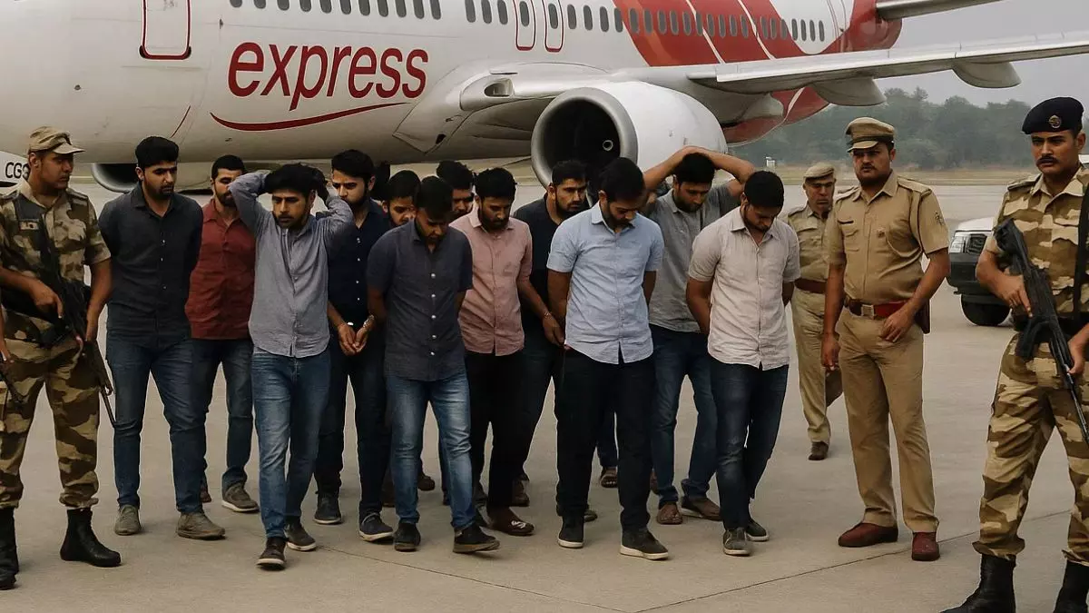 वाराणसी एयरपोर्ट पर हड़कंप: यात्री ने विमान में कॉकपिट का दरवाजा खोलने की कोशिश की, हिरासत में लिया गया