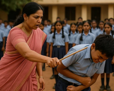 ओडिशा में छात्रों ने पैर नहीं छुए तो शिक्षिका ने 31 बच्चों को पीटा, एक का हाथ टूटा, शिक्षिका सस्पेंड