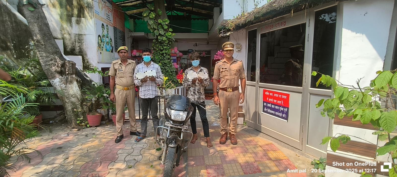 सहारनपुर में घर में हुई चोरी का खुलासा, दो शातिर चोर गिरफ्तार, जेवर और नकदी बरामद