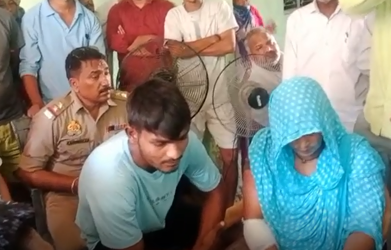 गाजियाबाद के मसूरी में दलित महिला और बेटे पर दबंगों का हमला, चाकू से किए वार