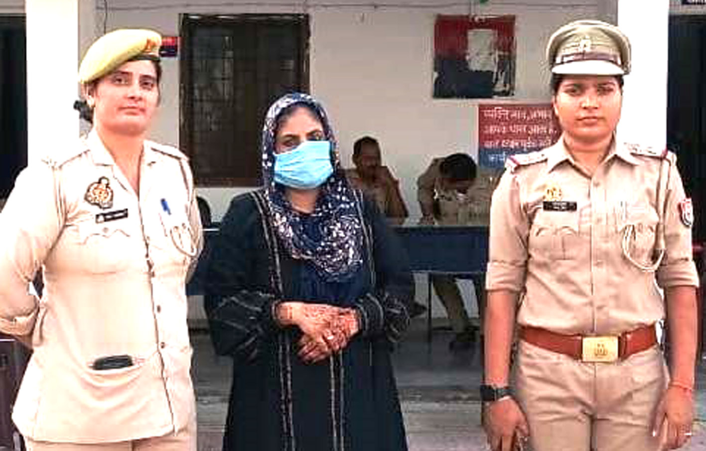 सहारनपुर में गैंगस्टर एक्ट में वांछित महिला आरोपी गिरफ्तार, चालान काटकर जेल भेजी गई
