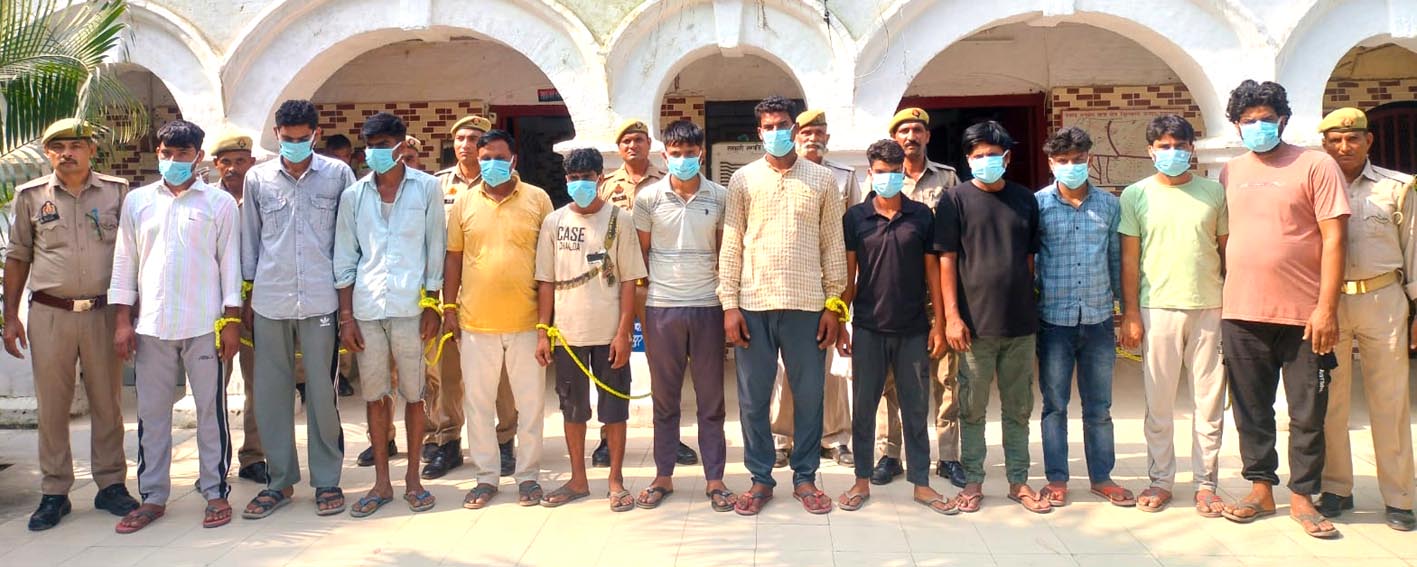 सहारनपुर में अवैध खनन पर कड़ा शिकंजा, 10 वाहन सीज और 12 आरोपी गिरफ्तार