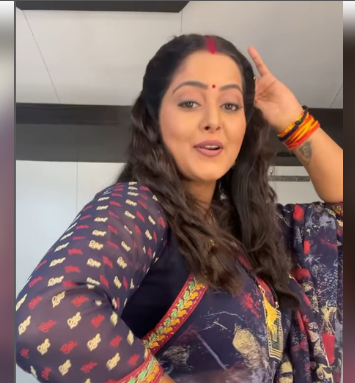 अंजना सिंह का 'जुत्ती मेरी' गाने पर शानदार डांस वीडियो, साड़ी में दिखीं बेहद खूबसूरत