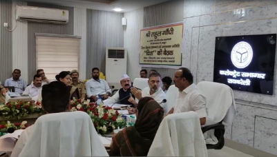 रायबरेली में राहुल गांधी की बैठक का वीडियो वायरल, मंत्री संग तीखी बहस