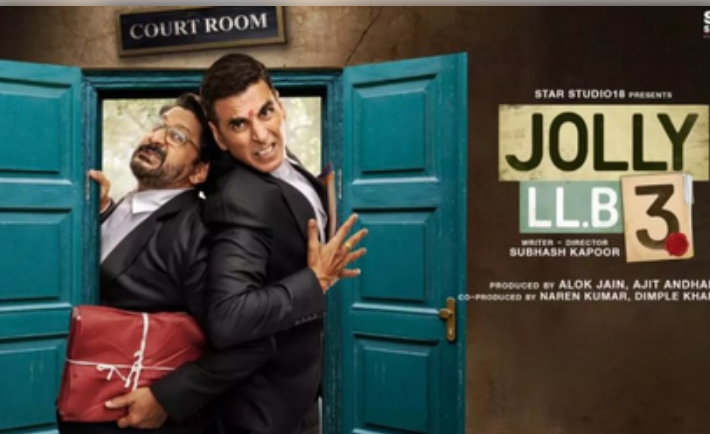 ‘जॉली एलएलबी 3’ ने वर्ल्डवाइड 100 करोड़ का आंकड़ा किया पार, भारत में रफ्तार थोड़ी धीमी
