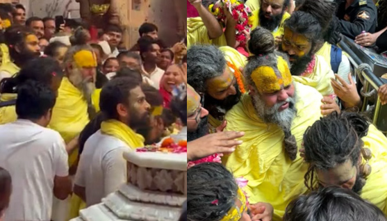 प्रेमानंद महाराज पहली बार पहुंचे श्रीबांकेबिहारी मंदिर, परिसर गूंजा ‘जय श्री राधे’