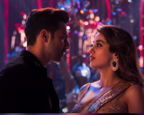 वरुण धवन के जबरदस्त डांस और जान्हवी कपूर की दिलकश अदाओं से भरा 'बिजुरिया' गाना रिलीज 