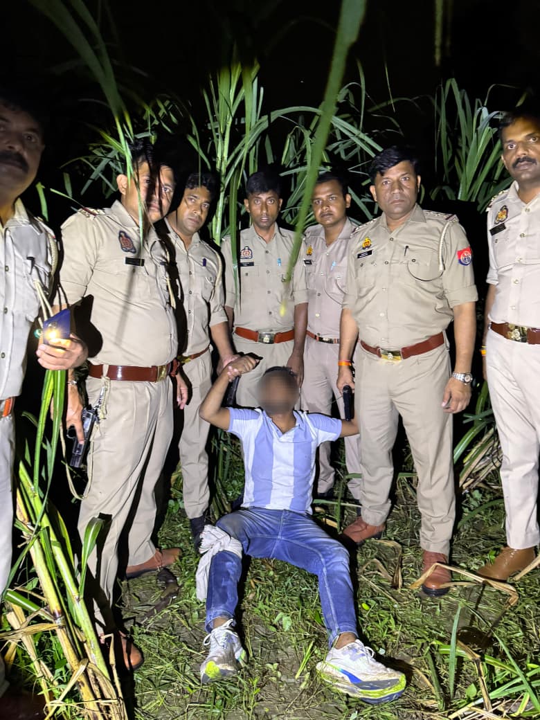 बागपत में बिनोली पुलिस पर हिस्ट्रीशीटर ने की फायरिंग, मुठभेड़ में एक बदमाश घायल, दो फरार