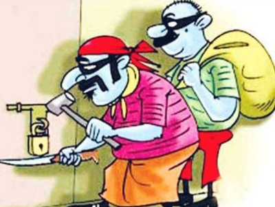मुजफ्फरनगर में SBI सेवा केंद्र की दीवार तोड़कर लाखों की चोरी, जांच में जुटी पुलिस
