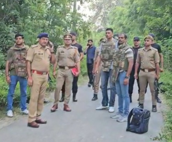 कन्नौज में डकैती और हत्या का मुख्य आरोपी मुठभेड़ में गिरफ्तार, 19 केस वाले सूरज कश्यप के पैर में लगी गोली