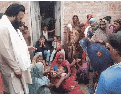 सीतापुर में बाघ लड़की को जबड़े में दबाकर ले गया,परिजनों का रो-रोकर बुरा हाल,ड्रोन से तलाश जारी