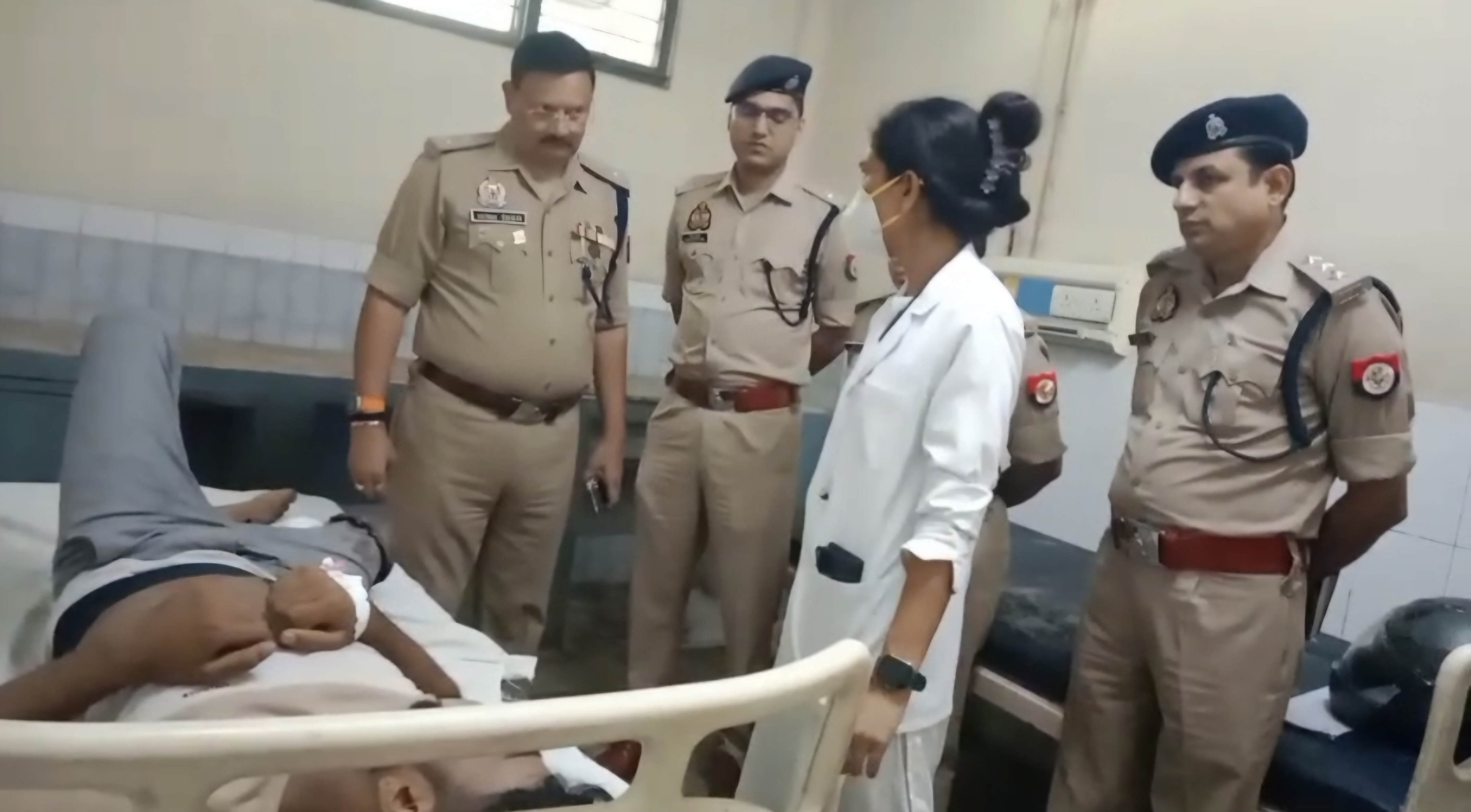शाहजहांपुर में पुलिस और गौ तस्कर के बीच मुठभेड़, एक घायल और गिरफ्तार