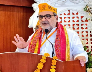 भाजपा प्रदेश अध्यक्ष भूपेंद्र चौधरी का कांग्रेस पर हमला: कहा- कांग्रेस बन चुकी है अखिल भारतीय गाली पार्टी
