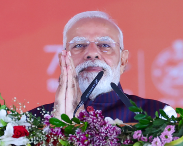 'देवी माता के आशीर्वाद से सबका कल्याण हो', पीएम मोदी ने शेयर किया 'जागो दुर्गा दशप्रहरणधारिणी' भजन