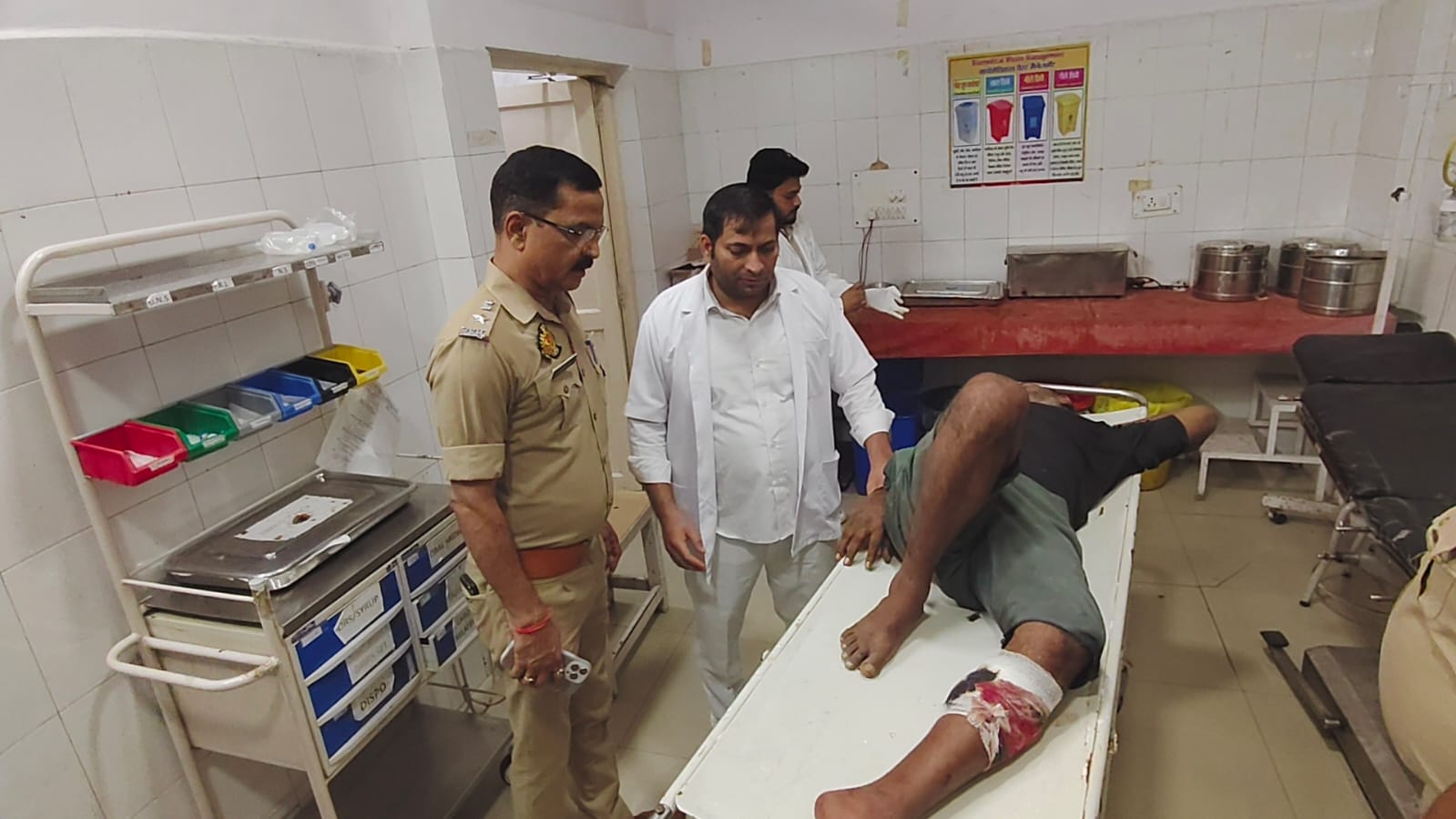 मुरादाबाद में पुलिस और गौतस्कर के बीच मुठभेड़, कुख्यात अपराधी घायल, इंस्पेक्टर भी ज़ख्मी