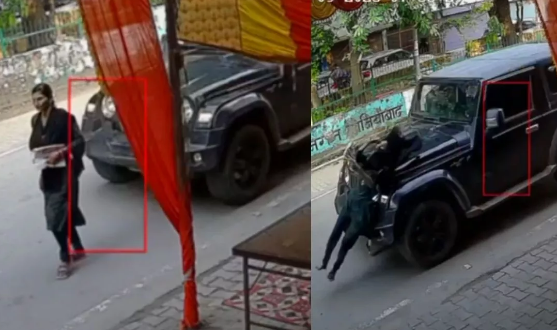 गाजियाबाद में थार ने महिला को रौंदा, टक्कर के बाद कई फीट उछली; पुलिस ढूँढ रही वाहन चालक
