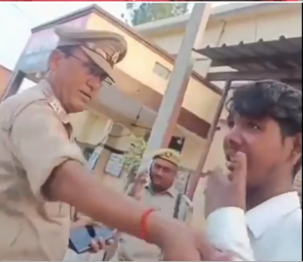 बरेली में शिकायत दर्ज कराने पहुंचे मजदूर को दरोगा ने मारा थप्पड़, वीडियो वायरल होने पर कार्रवाई