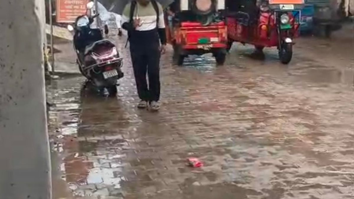बिजनौर में तीन दिन से झमाझम बारिश, गंगा उफान पर: 1.96 लाख क्यूसेक पानी ने बढ़ाई बाढ़ की चिंता