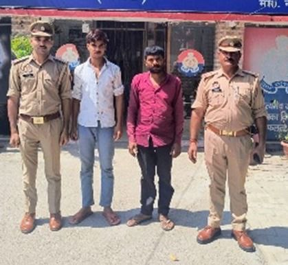 मेरठ में खरखौदा पुलिस ने चोरी और लूट का किया पर्दाफाश, दो आरोपी गिरफ्तार