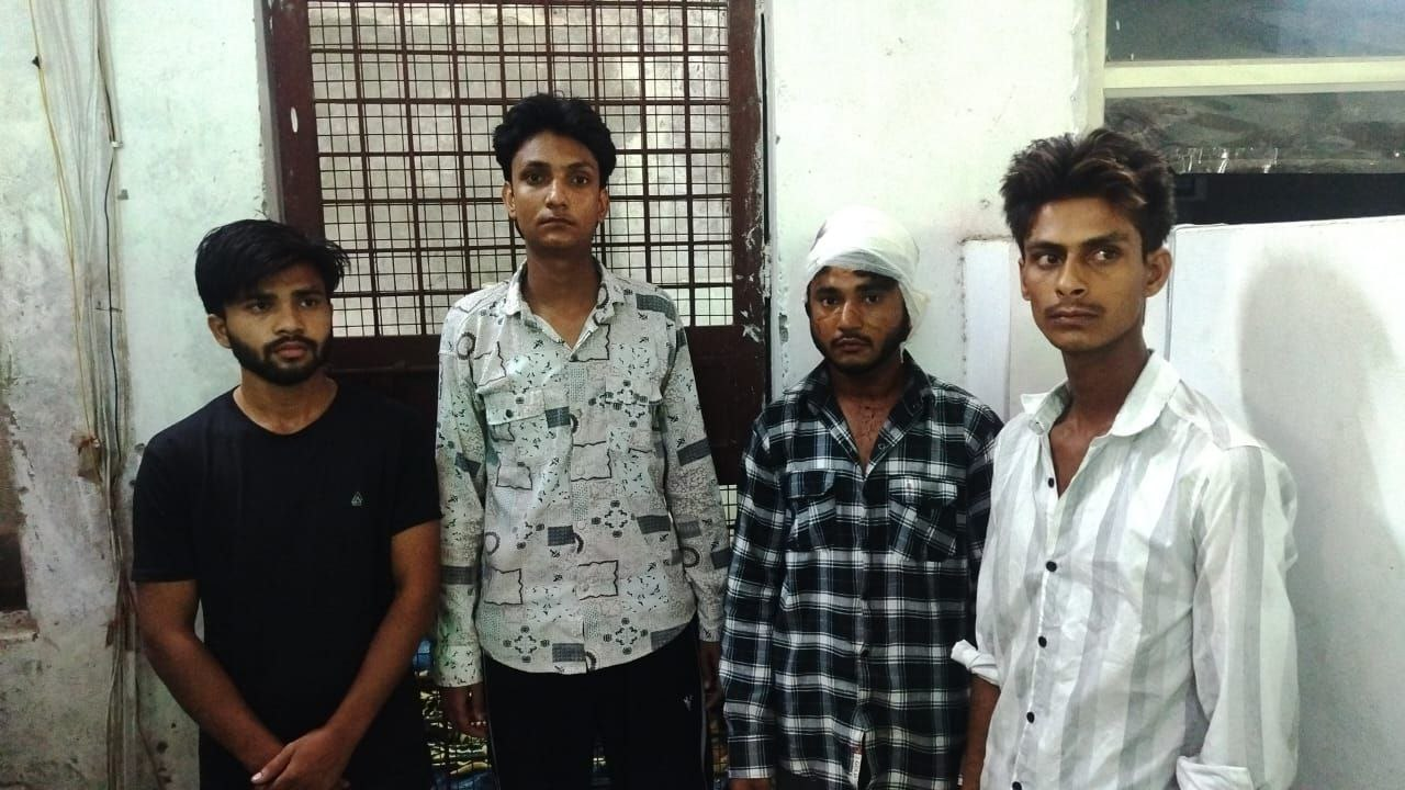 मेरठ पुलिस मुठभेड़ में फायरिंग और मारपीट के पांच आरोपी गिरफ्तार, एक के पैर में लगी गोली