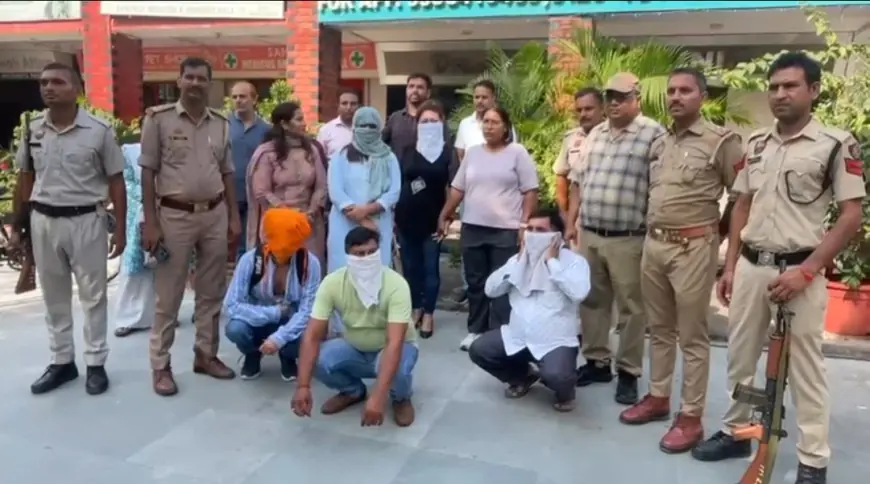 नोएडा में अवैध भ्रूण लिंग जांच केंद्र का भंडाफोड़, पांच आरोपी गिरफ्तार, हरियाणा और यूपी की संयुक्त कार्रवाई