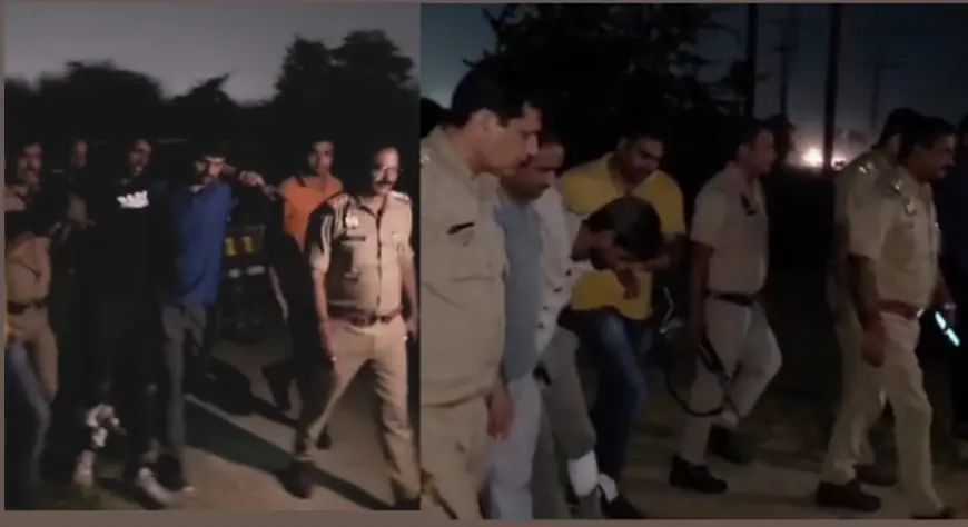 ग्रेटर नोएडा में ज्वैलर्स की दुकान में चोरी करने वाले महिला समेत तीन चोर गिरफ्तार, मुठभेड़ में दो घायल