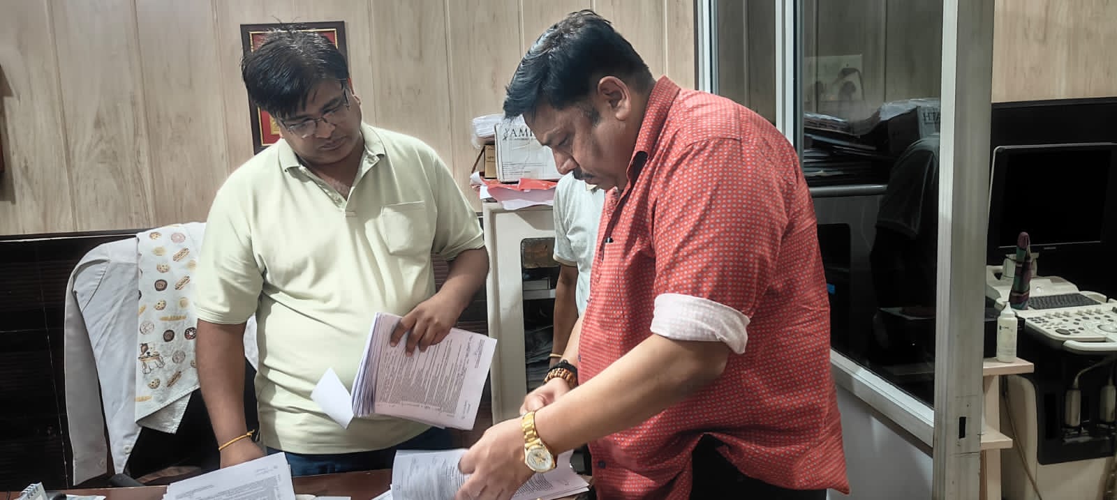शामली में अल्ट्रासाउंड सेंटरों का औचक निरीक्षण, कैराना व जलालाबाद की मशीनें सील