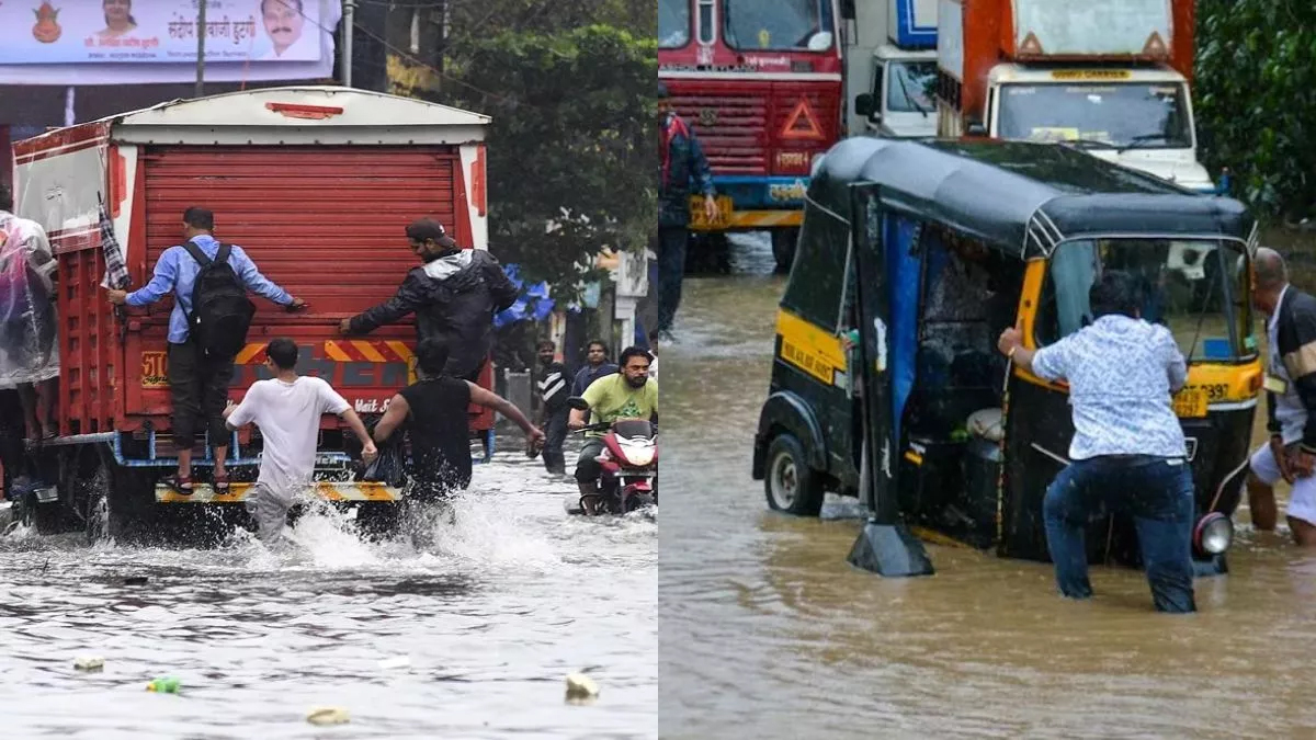 मुंबई में भारी बारिश से जनजीवन अस्त-व्यस्त, मौसम विभाग ने अगले 3 दिन का अलर्ट किया जारी