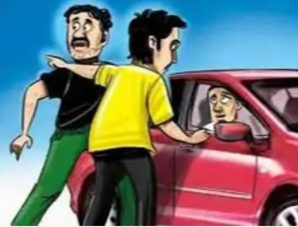 टप्पेबाजों ने नोएडा में मचाई चोरी की सनसनी, कार चालक के बैग से लूटे सोने के आभूषण