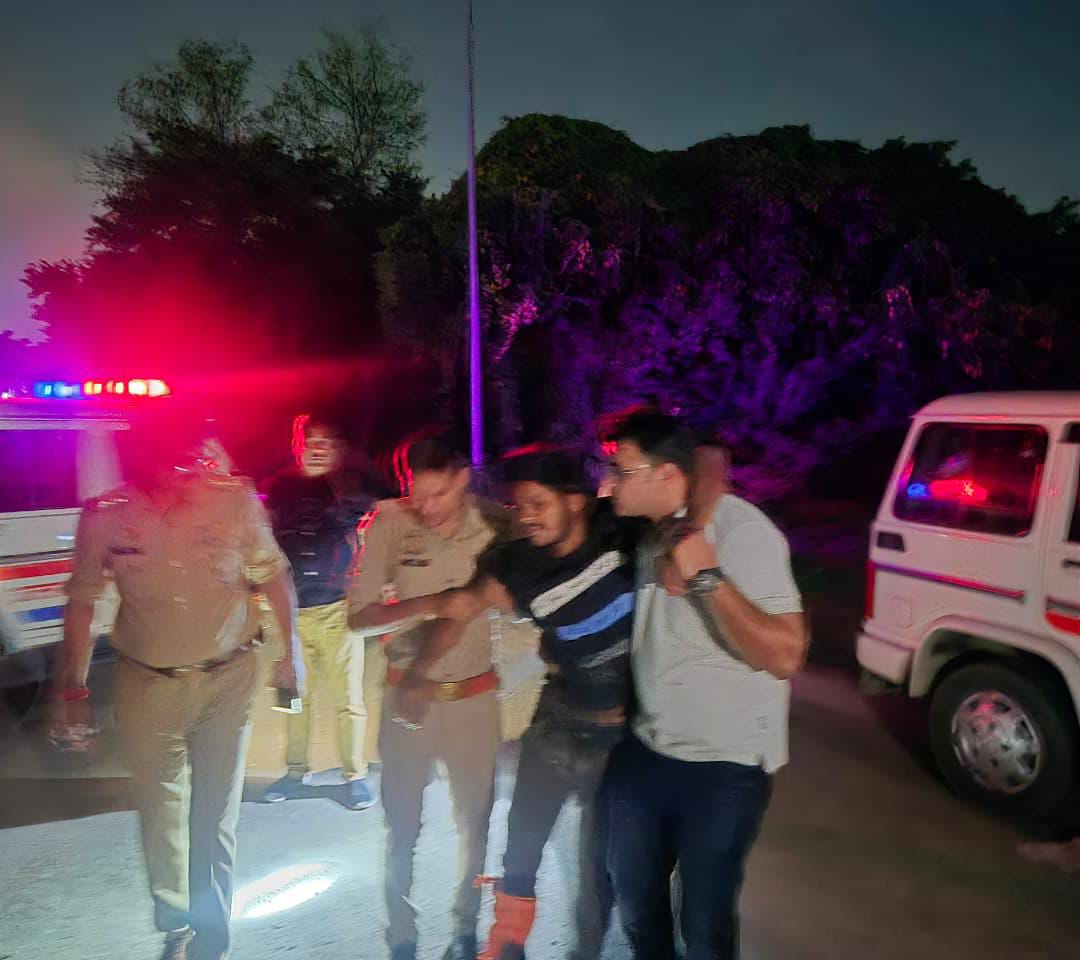 ग्रेटर नोएडा में मुठभेड़: दो शातिर लुटेरे गिरफ्तार, एक घायल