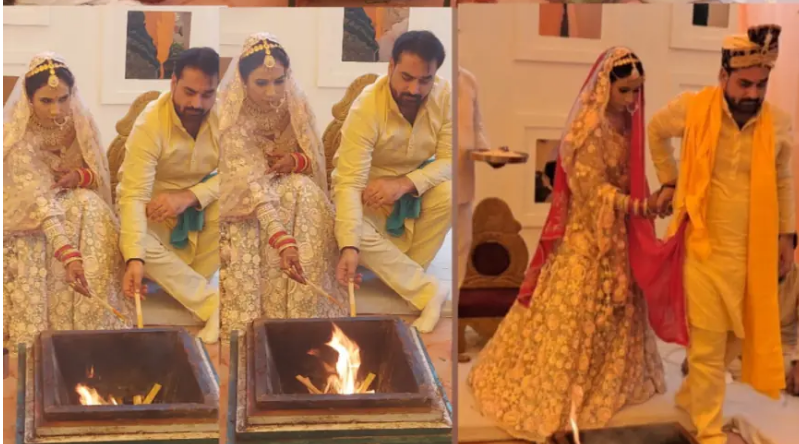 पूर्व मंत्री डीपी यादव के बेटे विकास यादव की हर्षिका से सादे समारोह में शादी संपन्न, पैरोल पर बाहर आकर की शादी