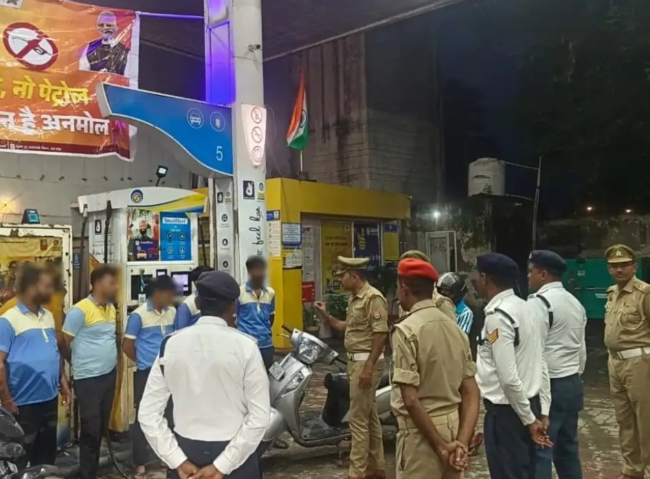रामपुर में सड़क सुरक्षा की नई पहल, बिना हेलमेट नहीं मिलेगा पेट्रोल