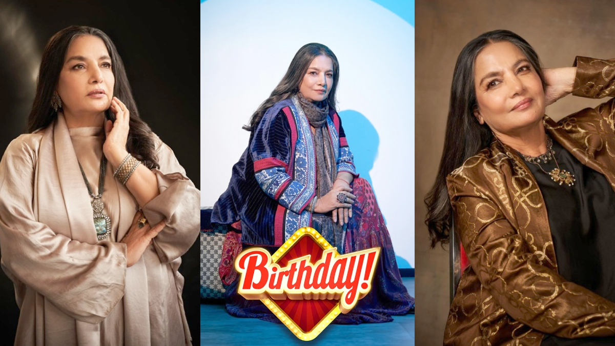 शबाना आजमी का 75वां जन्मदिन: सोनम, दिव्या और उर्मिला ने सोशल मीडिया पर साझा की दिल को छू लेने वाली यादें