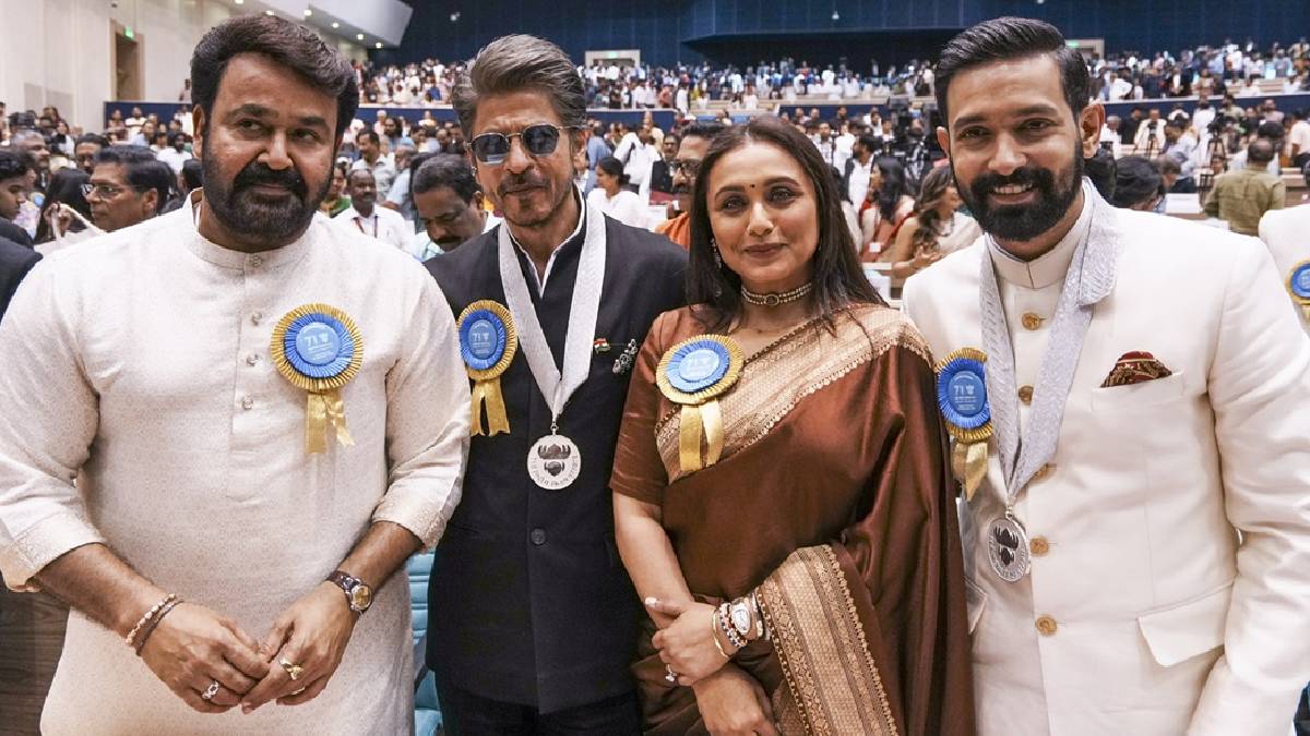 मलियाली अभिनेता मोहनलाल को फाल्के सम्मान, शाहरुख, रानी मुखर्जी सर्वश्रेष्ठ अदा के लिए सम्मानित