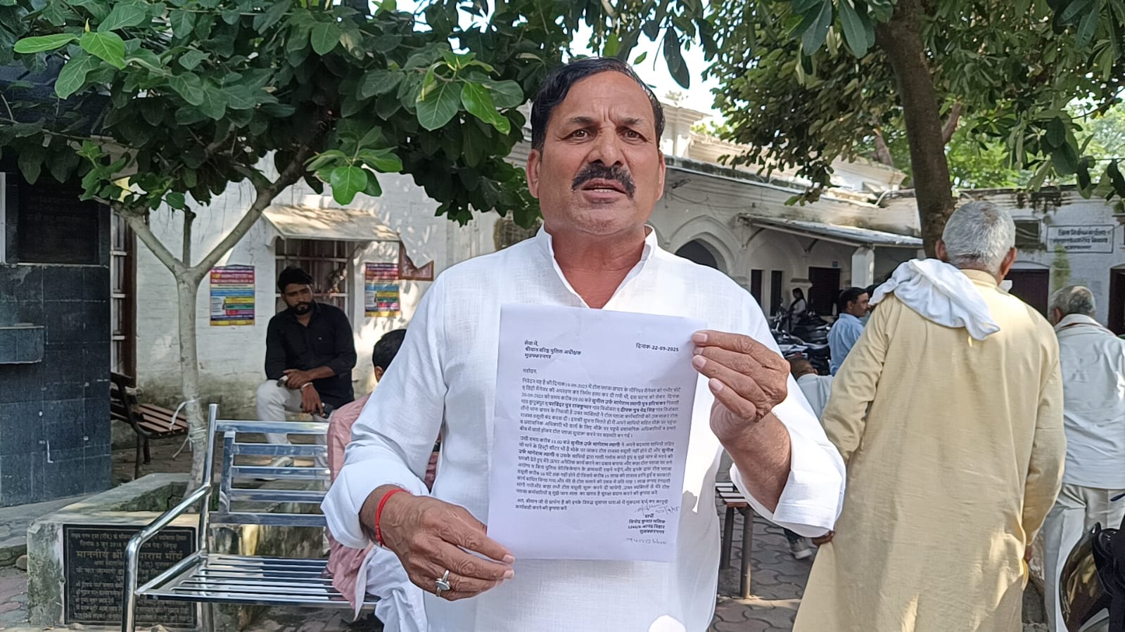 मुजफ्फरनगर में रालोद नेता विनोद मलिक ने मांगेराम त्यागी पर लगाए संगीन आरोप, रंगदारी और हत्या की साजिश का दावा