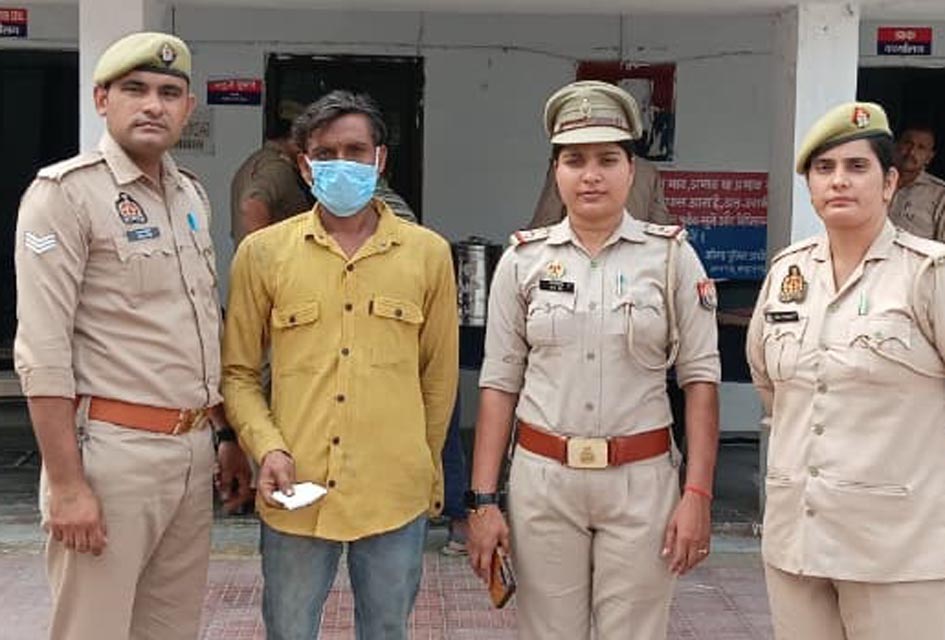 सहारनपुर में महिला सशक्तिकरण टीम ने नशा तस्कर को दबोचा, 150 ग्राम चरस बरामद