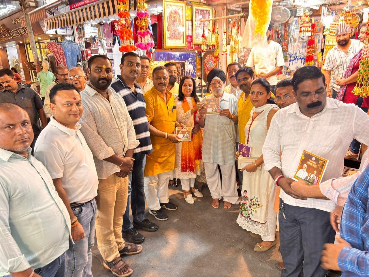मुजफ्फरनगर में पालिकाध्यक्ष ने व्यापारियों संग किया संवाद, जीएसटी सुधार को बताया ऐतिहासिक कदम