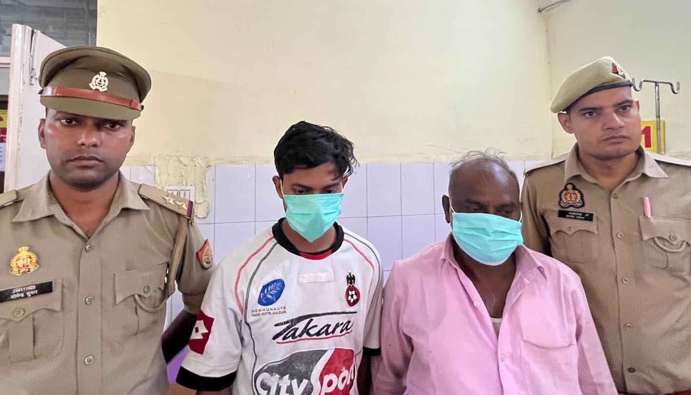 सहारनपुर में पुलिस मुठभेड़ में दो शातिर बदमाश घायल, अवैध हथियार बरामद