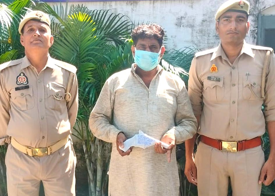 सहारनपुर में पुलिस मुठभेड़: शातिर गौकश दिलशाद उर्फ कल्लू गिरफ्तार, साथी फरार