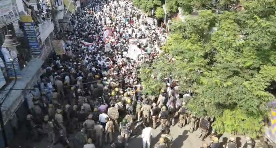 बरेली बवाल: ड्रोन फुटेज से हुआ खुलासा, खलील तिराहे पर कैसे बिगड़े हालात; 81 आरोपी गिरफ्तार