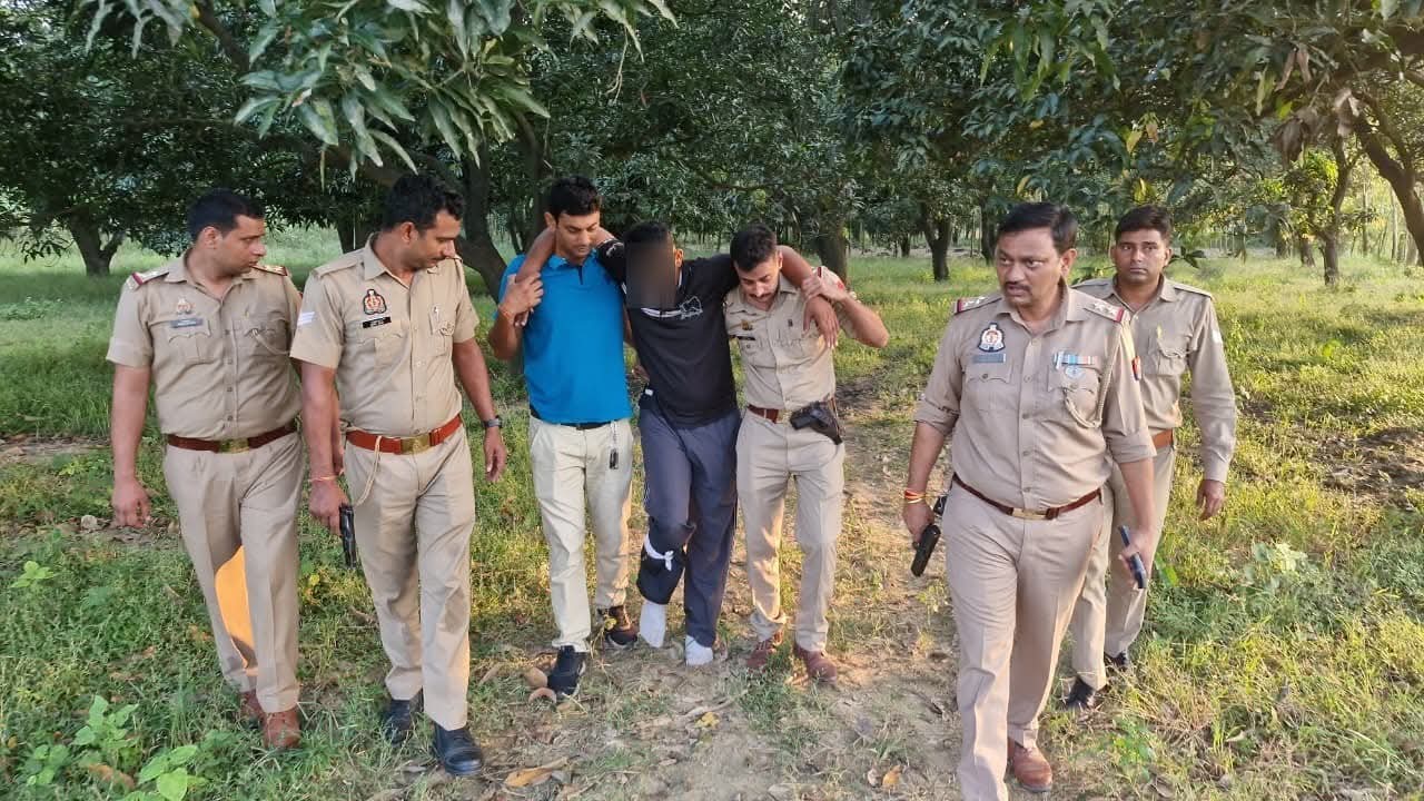 सहारनपुर में पुलिस मुठभेड़ में गैंगस्टर घायल, अस्पताल से हायर सेंटर रेफर
