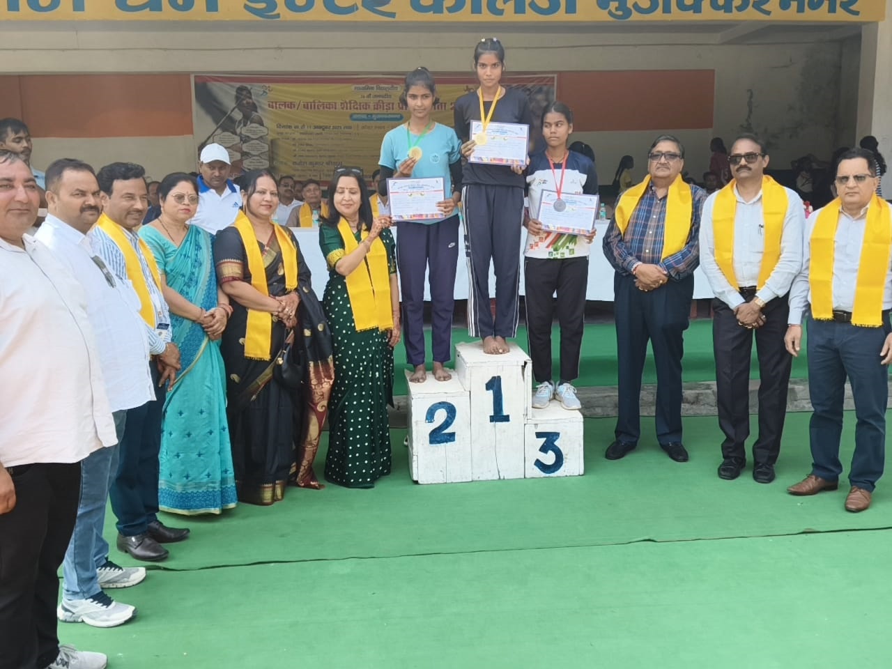 मुज़फ्फरनगर में जनपदीय एथलेटिक्स प्रतियोगिता का समापन: सदर बना 'ऑल ओवर चैंपियन'